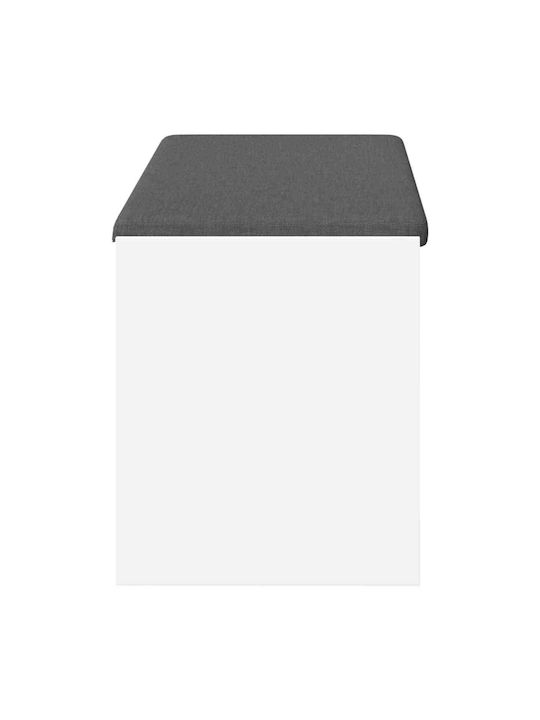Eingangsmöbel mit Bank White 100x38x46cm
