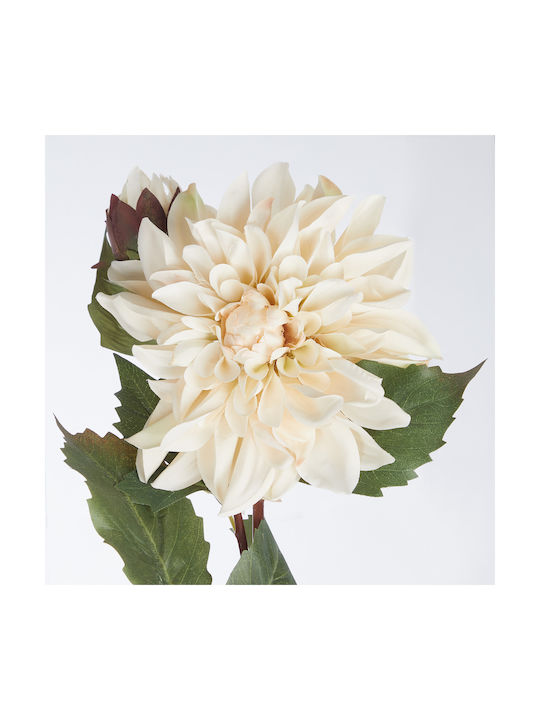 Florista Dekoratives Pflanze Dahlie 80cm Weiße Weiße