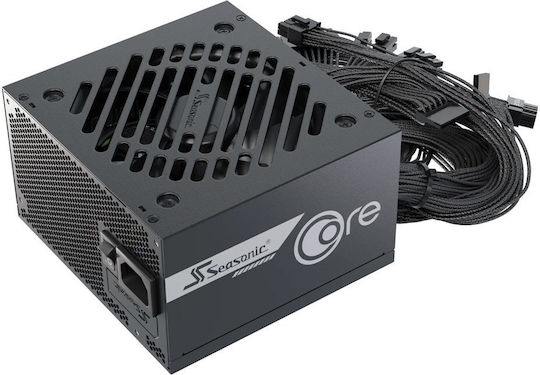 Seasonic Core GC-650 650W Μαύρο Τροφοδοτικό Υπολογιστή Full Wired 80 Plus Gold