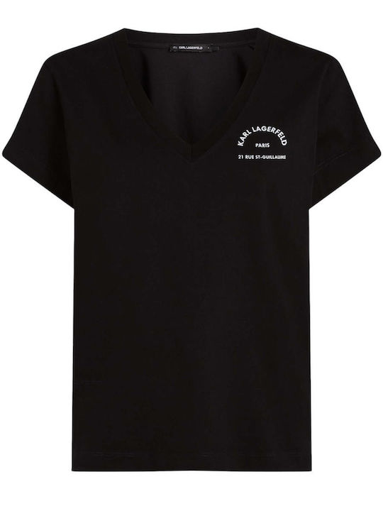 Women's Athletic T-shirt Black