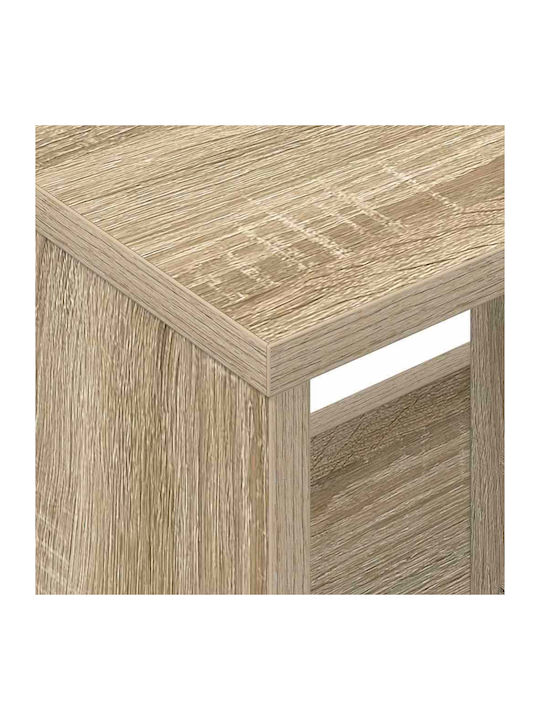 Sideboard Wooden Sonoma Oak 102x30x45cm