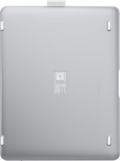 Typecase Flexbook Touch Klappdeckel mit Tastatur in Internationales Englisch Weiß (iPad 2022 10,9 Zoll / iPad 2025 11")