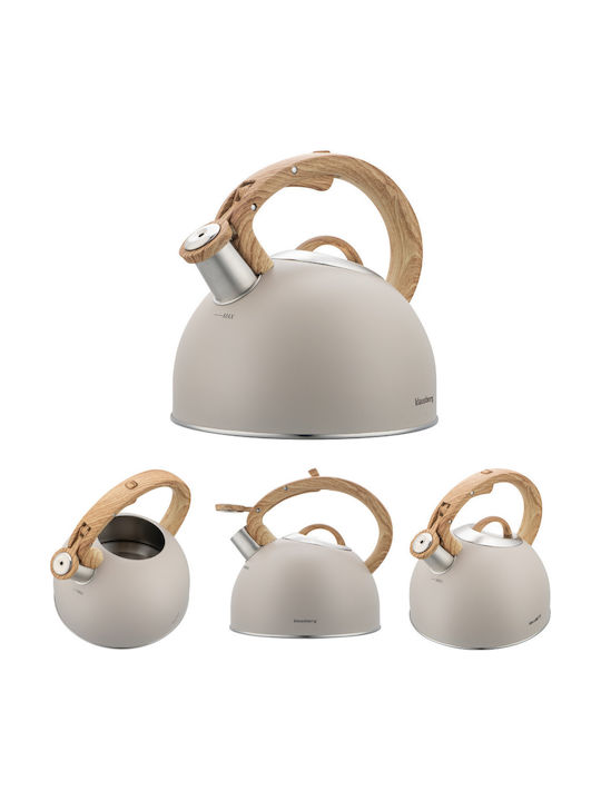 Klausberg Βραστήρας Ανοξείδωτος Γκρι 2500ml