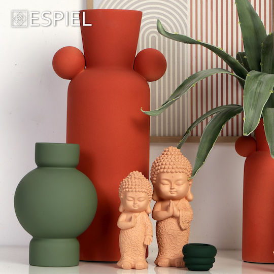 Espiel Διακοσμητικός Βούδας Πολυρητίνης 7.5x7.5x20.5cm