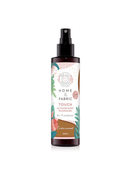 We Luv Aromas Αρωματικό Spray Υφασμάτων με Άρωμα Cedarwood 100-1-0008 200ml
