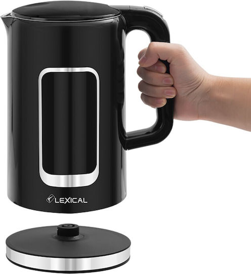 Lexical Βραστήρας 1.7lt 2200W Μαύρος