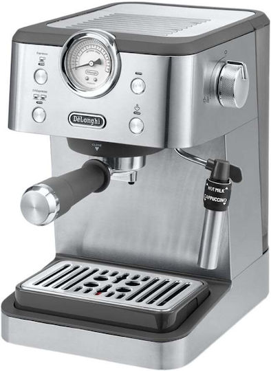 De'Longhi Classic Espresso Coffee Machine 1325W Pressure 15bar Silver EM450.M