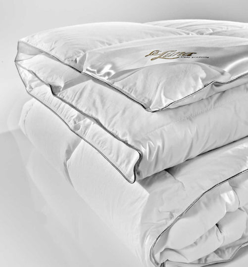 La Luna Пухено Куинсайз с Пълнеж Microfiber 240x260бр Microdown Duvet Бял 350 г/м²Gsm 10.5 togs Togs