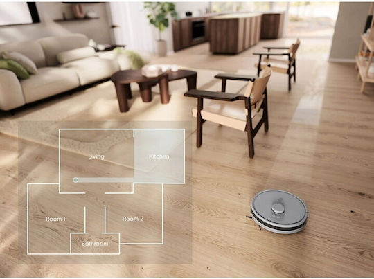 Electrolux 700 Roboter-Staubsauger mit Laser-Kartierung und Saugkraft 4000Pa Grau