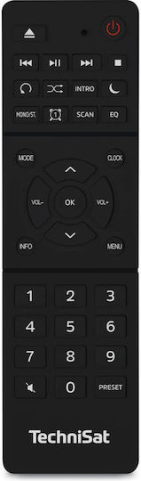 Technisat Аудиосистема 2 DigitRadio 372 CD IR 0000/5102 с CD Player Черен