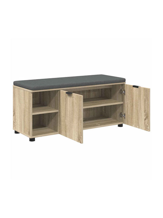 Eingangsmöbel mit Bank Sonoma Oak 100x38x46cm