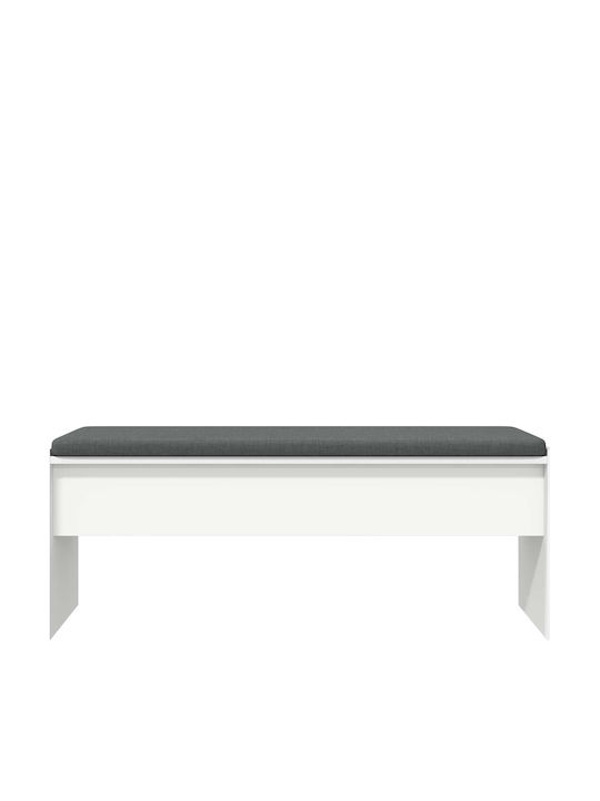 Bancă Exterior Lemnos cu Perne 100x38x46cm