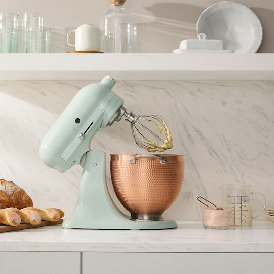 Kitchenaid 5KSM180LEELB Κουζινομηχανή 300W με Ανοξείδωτο Κάδο 4.7lt