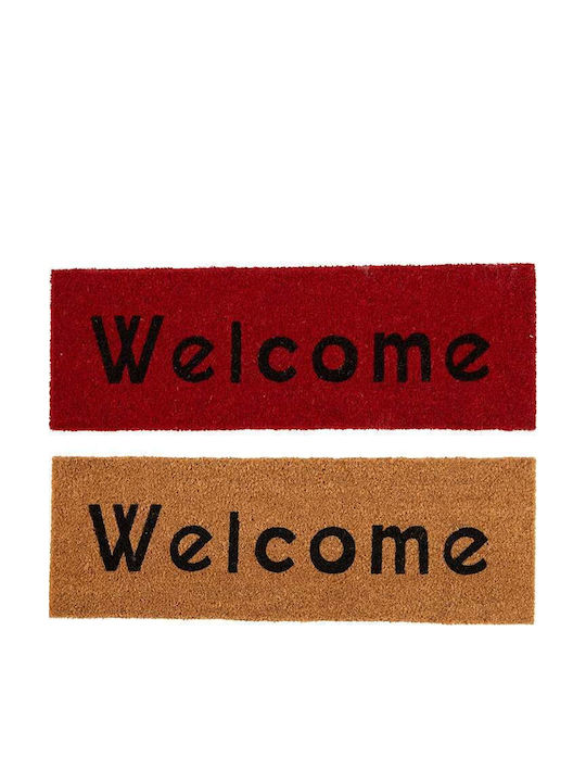 Nef-Nef Homeware Entrance Mat made of Coir Beige 25x75cm