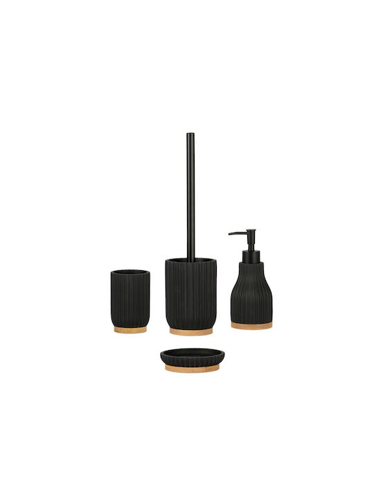 Andrea House AH- Dispenser Lemn Negru 300ml