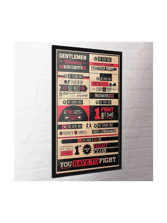 Pyramid International Αφίσα The Fight Club Infographic 61x91cm Pyramid International Αφίσα The Fight Club Infographic 61x91cm