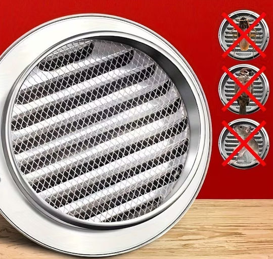 Vent Louvers 10x10cm Round