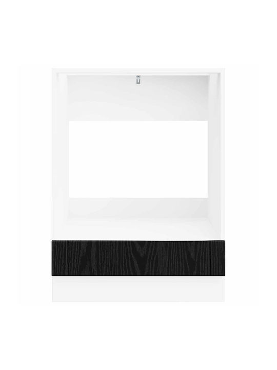 Шкаф за Долен Фурна Black Beech 60x46x81.5бр