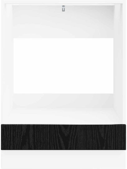 Dulap Inferior pentru Cuptor Black Beech 60x46x81.5buc