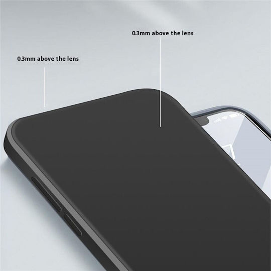Smooth Back Cover Silicon Albastru (Realme GT 8 Pro)