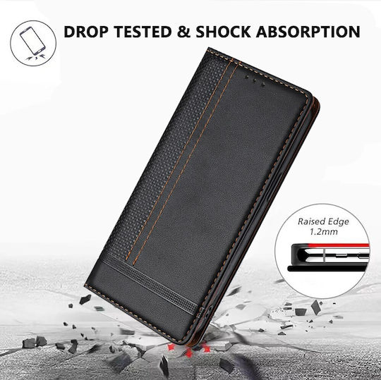 L-shaped Book Μαύρο (Realme GT 8 Pro)