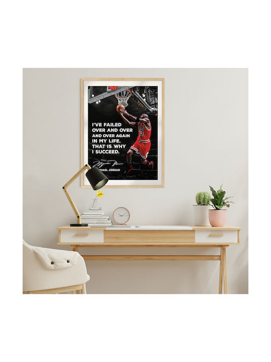 Плакат Nba Michael Jordan Snk292 21см X 30см