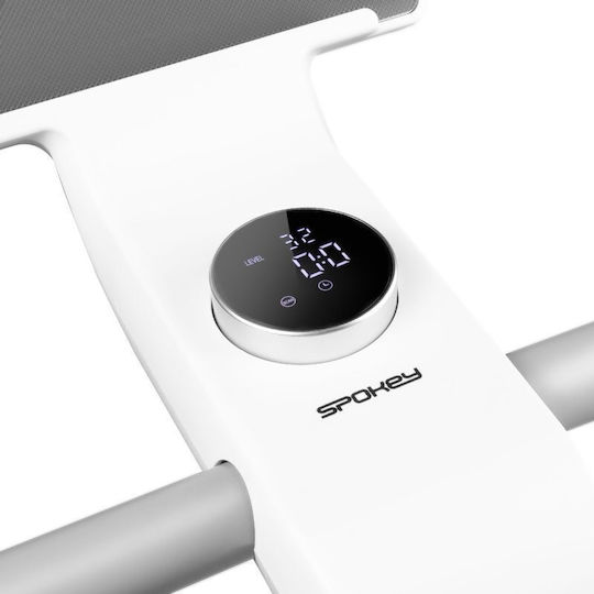 Spokey Zen Upright Exercise Bike Electromagnetic with Wheels