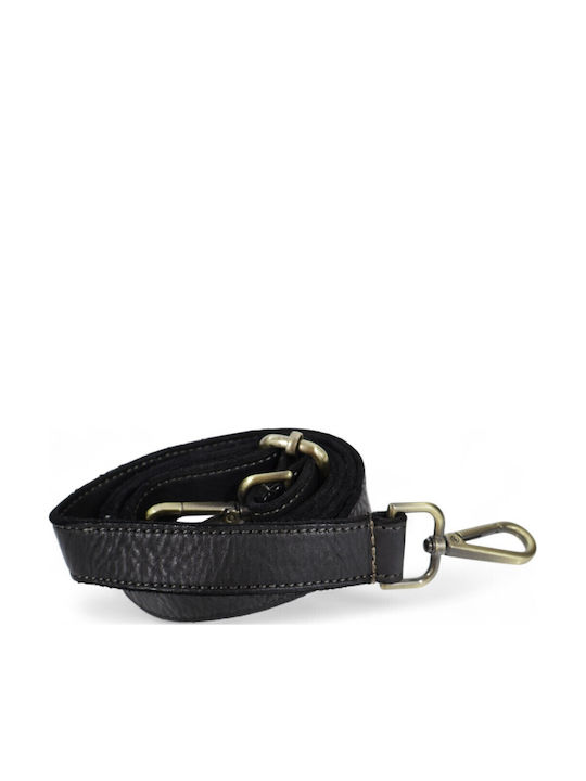 Leder Damenhandtasche Schulter / Handtasche Schwarz