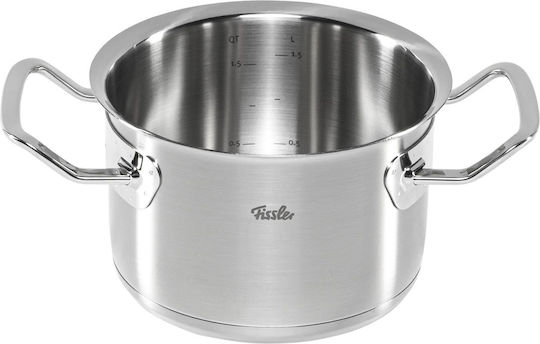 Fissler Original-profi Cookware Set of Stainless Steel with No Coating 5pcs