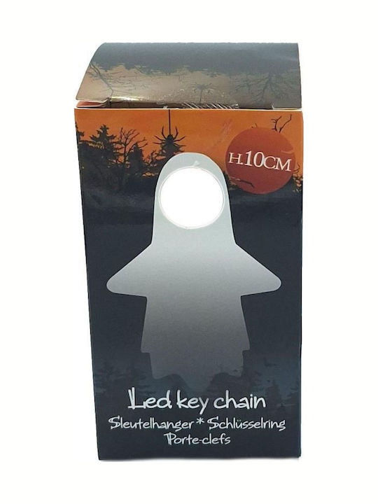 Decorative Keyring Pendant Ghost Led Red Eyes