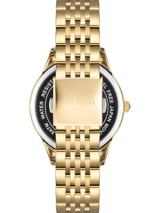 Paul Lorens Women's Watch with Gold Metal Bracelet