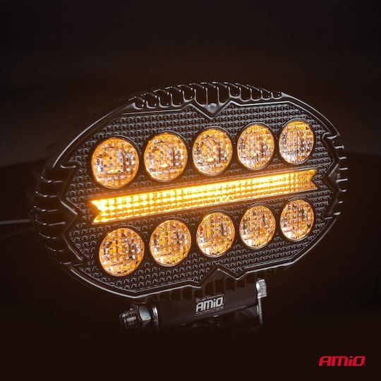 AMiO LED 12 / 24V 45W 4.3cm Car Headlights with White Lighting Colour 1 Piece