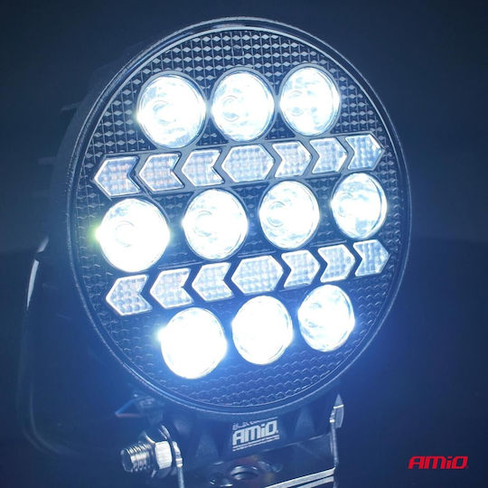 AMiO LED 12 / 24V 45W 3.8см с Бял Цвят на Осветлението 1 Брой