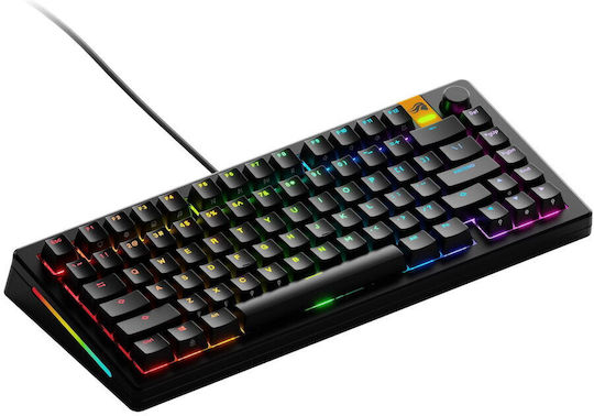 GMMK 3 Gaming Mechanical Keyboard 75% with Fox HE switches and RGB lighting (English US)