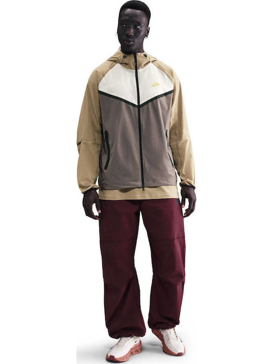 Tech Fleece Sweatshirt mit Kapuze Cave Stone