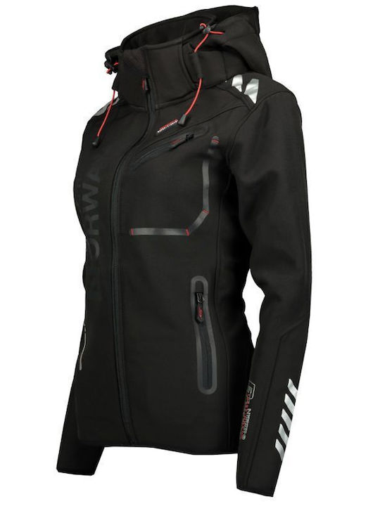Softshell Γυναικείο Μπουφάν Black
