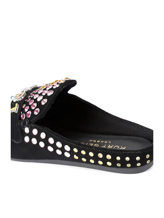 Flat Mules σε Μαύρο Χρώμα