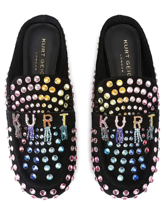 Flat Mules σε Μαύρο Χρώμα