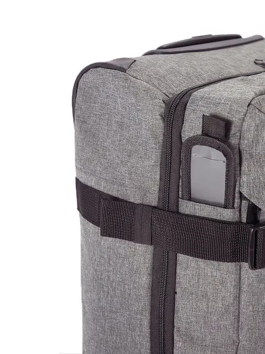 Benzi Benzi Kabinenkoffer Grau mit 2 Rädern Höhe 52cm