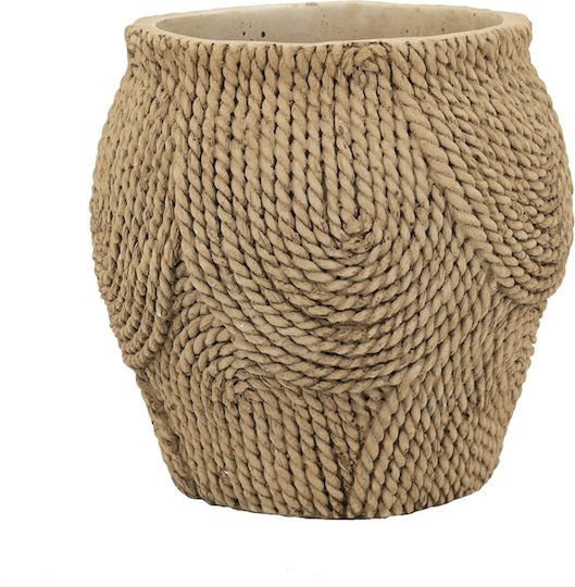 Artekko Cement Plant Pot Concrete Brown Artekko Cement Plant Pot Concrete Brown