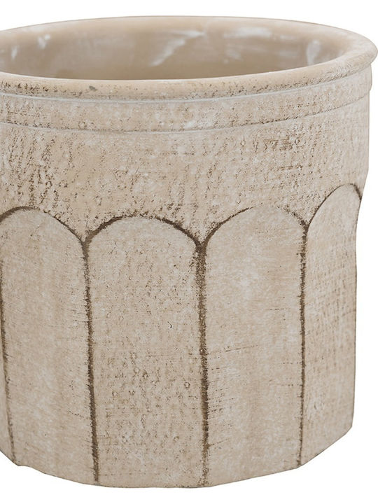 Artekko Cement Κασπώ Τσιμεντένιο Μπεζ 19x19x18εκ. 2τμχ