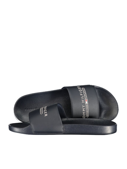 Men's Blue Slides