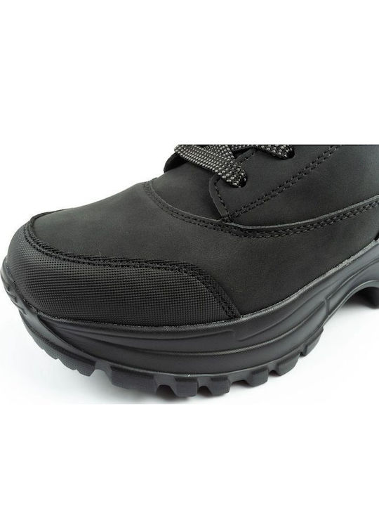 Lee Cooper Γυναικεία Ορειβατικά Μποτάκια Μαύρα