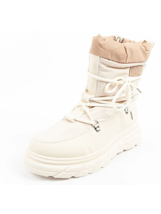 Lee Cooper Women's Hiking Boots Beige