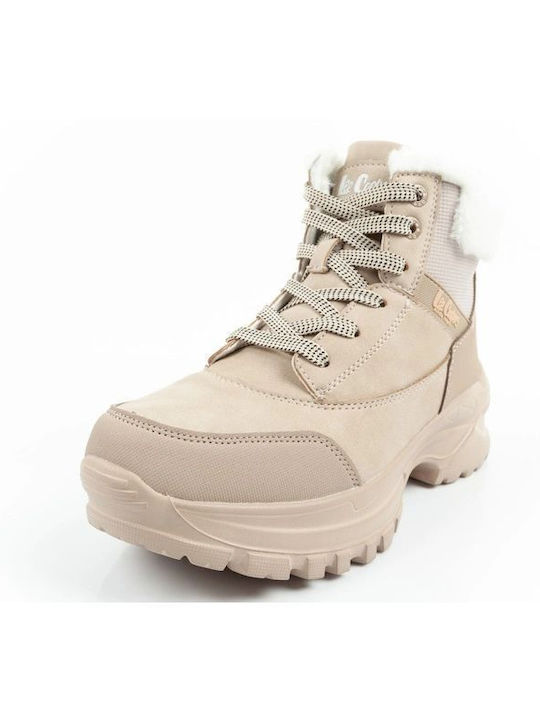Lee Cooper Дамски Планински Боти Бежови