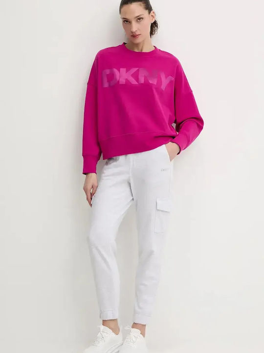 Damen Sweatshirt Fuchsia