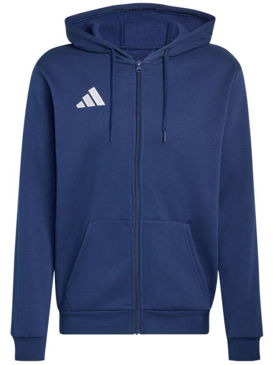 Entrada Cardigan With Hood Navy Blue