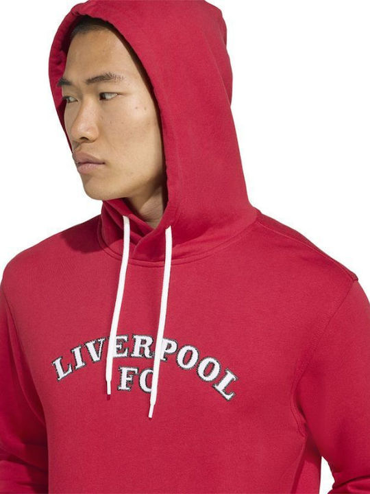 Sweatshirt mit Kapuze Rot