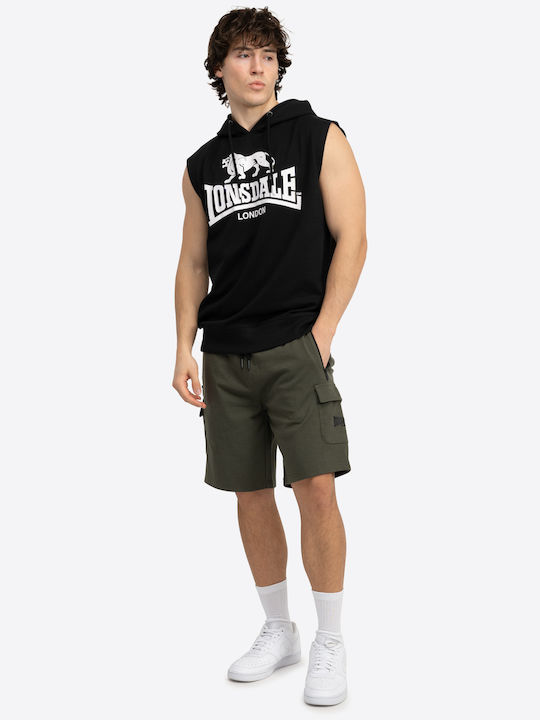 Bignor Φούτερ με Κουκούλα Black/off White