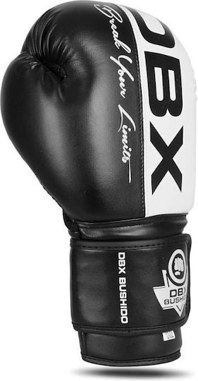 DBX Bushido Γάντια Πυγμαχίας για Αγώνα Μαύρα